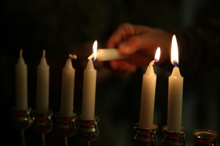 Marines celebrate Hanukkah aboard MCAS Miramar