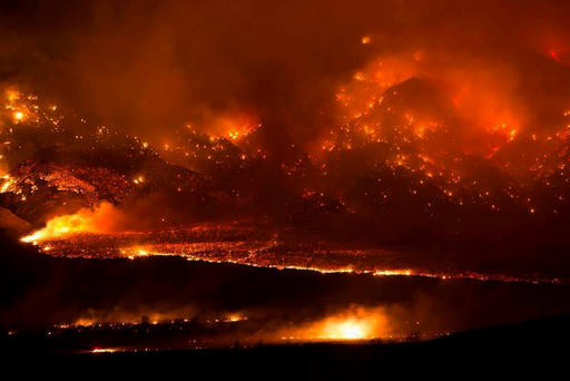 APTOPIX California Wildfire