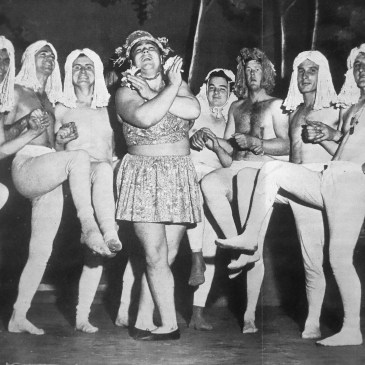 GIs in drag as ballerinas